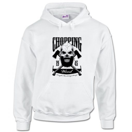 Chopping Wood Skeleton Hoodie