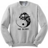 Find Balance Yin Yang bonsai Tree sweatshirt