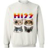 Funny Cat Hissing Sweatshirt