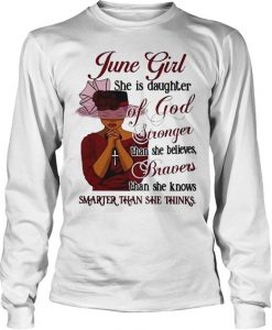 June Girl Definition Crewneck sweatshirt