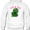 Kermit in Love Graphic Hoodie