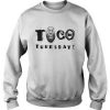 Lebron James Face Taco Tuesday Sweatshirt