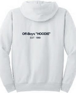 Off Boys Hoodie Pullover