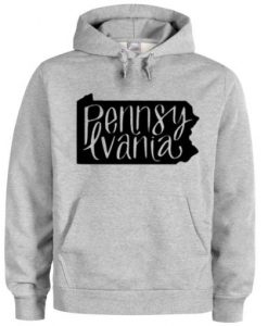 Pennsylvania Art Font hoodie