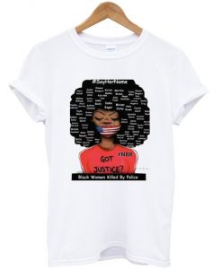 Say Her Name Hashtag T Shirt