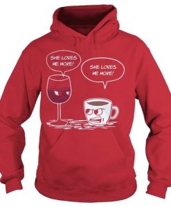 She Love More Coffee hoodie pullover