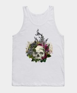 Skeleton floral tanktop