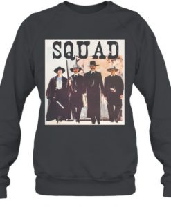 Tombstone squad black sweatshirt