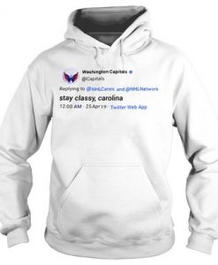 Washington Capitals Stay classy hoodie