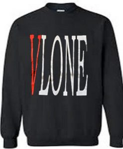 alone VLONE parody sweatshirt