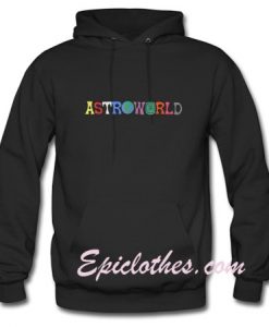 astroworld hoodie black
