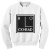 blockhead graphic sweatshirt