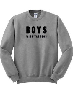 boys with tattoos Sweatshirt