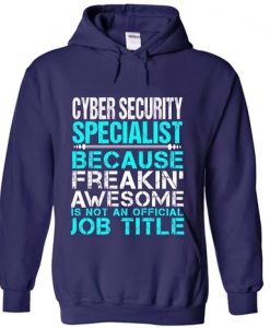 cyber security Specialist Quote Hoodie