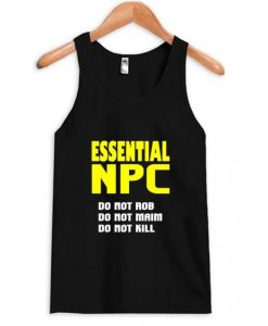 essential npc tank top