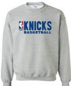 Knicks basketball crewneck sweatshirt