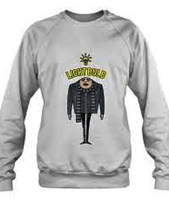 lightbulb despicable me sweatshirt