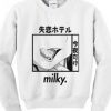 milky Anime sweatshirt