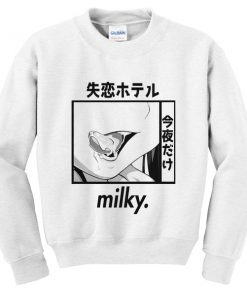 milky Anime sweatshirt