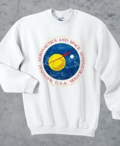 National Aeronautic Space Logo Sweatshirt