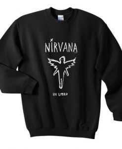 nirvana in utero sweatshirt