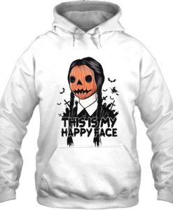 this is my happy face Halloween Hoodie