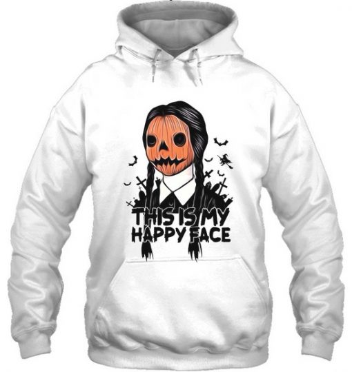 this is my happy face Halloween Hoodie