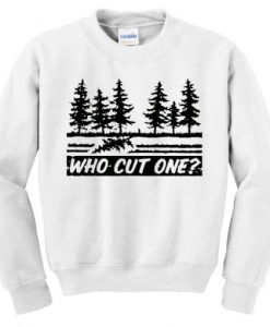 who cut one crewneck sweatshirt