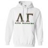 Alpha Frapuccino hoodie pullover