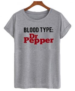 Blood Type Dr Pepper T-shirt