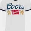 Coors Banquet Graphic Ringer T Shirt