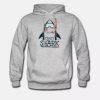 Crazy Shark Man Hoodie pullover