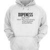 Dopeness Definition Hoodie Pullover