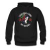 Ladies flower Chingona como Hoodie