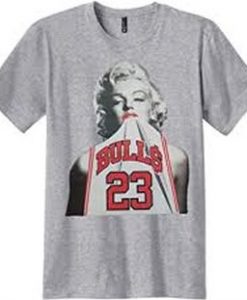 Marlyn Monroe Bulls 23 T Shirt