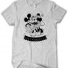 Mickey & Minnie Mouse Just Married T-Shirt