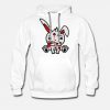 Murder Bunny Horror Hoodie pullover