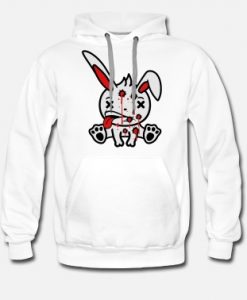 Murder Bunny Horror Hoodie pullover