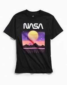 Nasa Electro Landscape T shirt