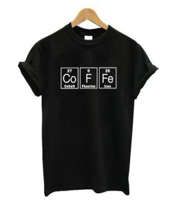 Periodic Table Barista T shirt