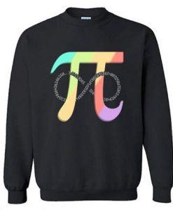 Pi Symbol Infinite Number Sweatshirt