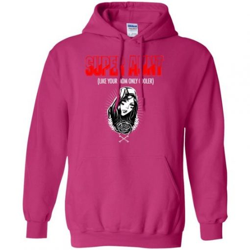 Super Aunt Graphic Hoodie