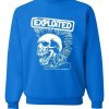 The Exploited Skull Punk Hair sweater