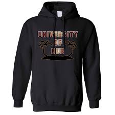 University oF Dub Graphic Hoodie