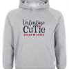 Valentine Cutie Font Hoodie