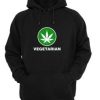 Vegetarian Cannabis Logo hoodie