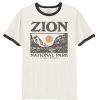 Zion National Park Ringer T shirt