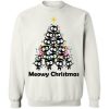 Meowy Christmas Tree Crewneck Sweatshirt