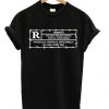 rated r respect shirt