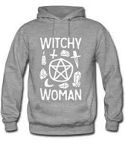 witchy woman font hoodie